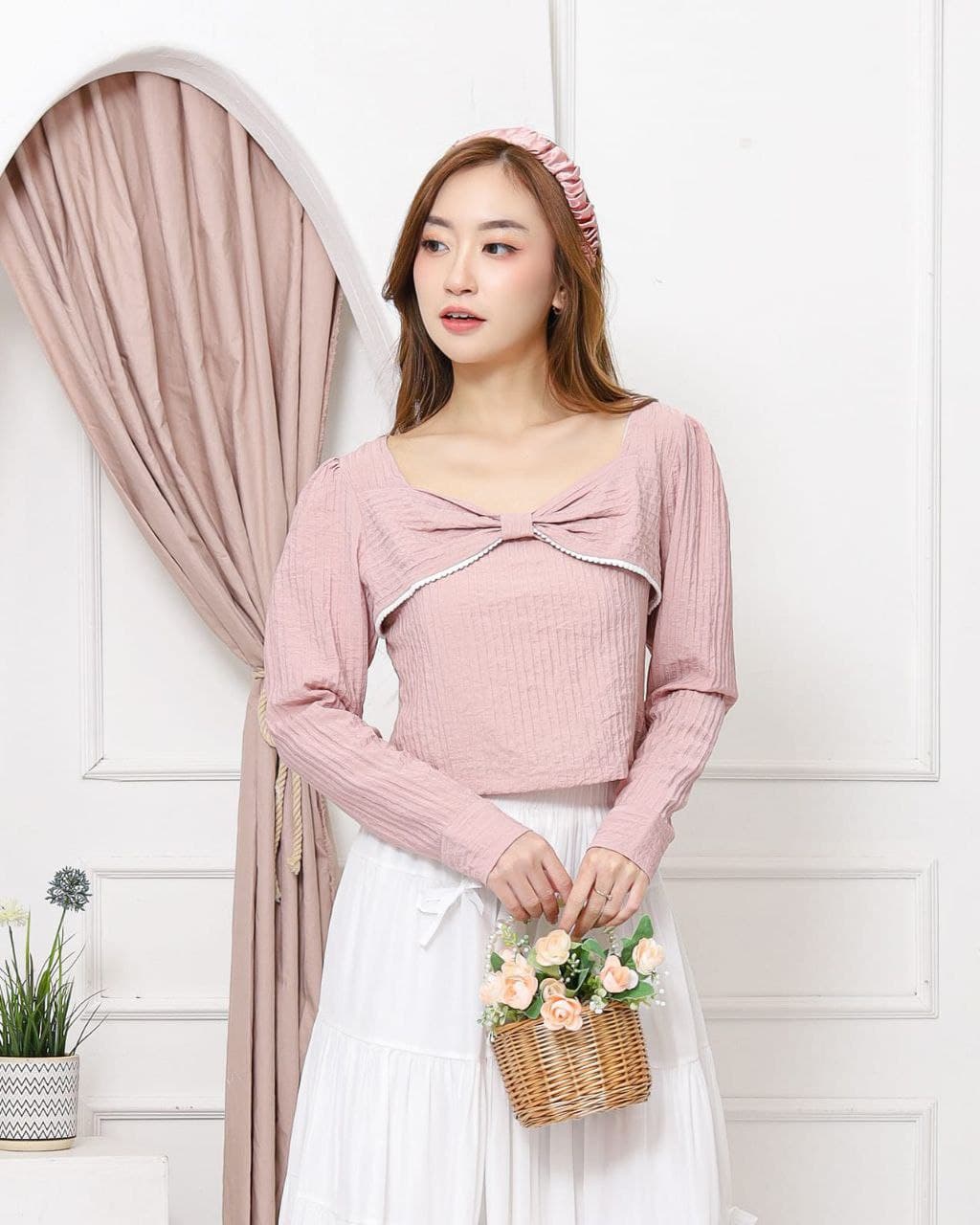 Linnaea Blouse - Pink #2