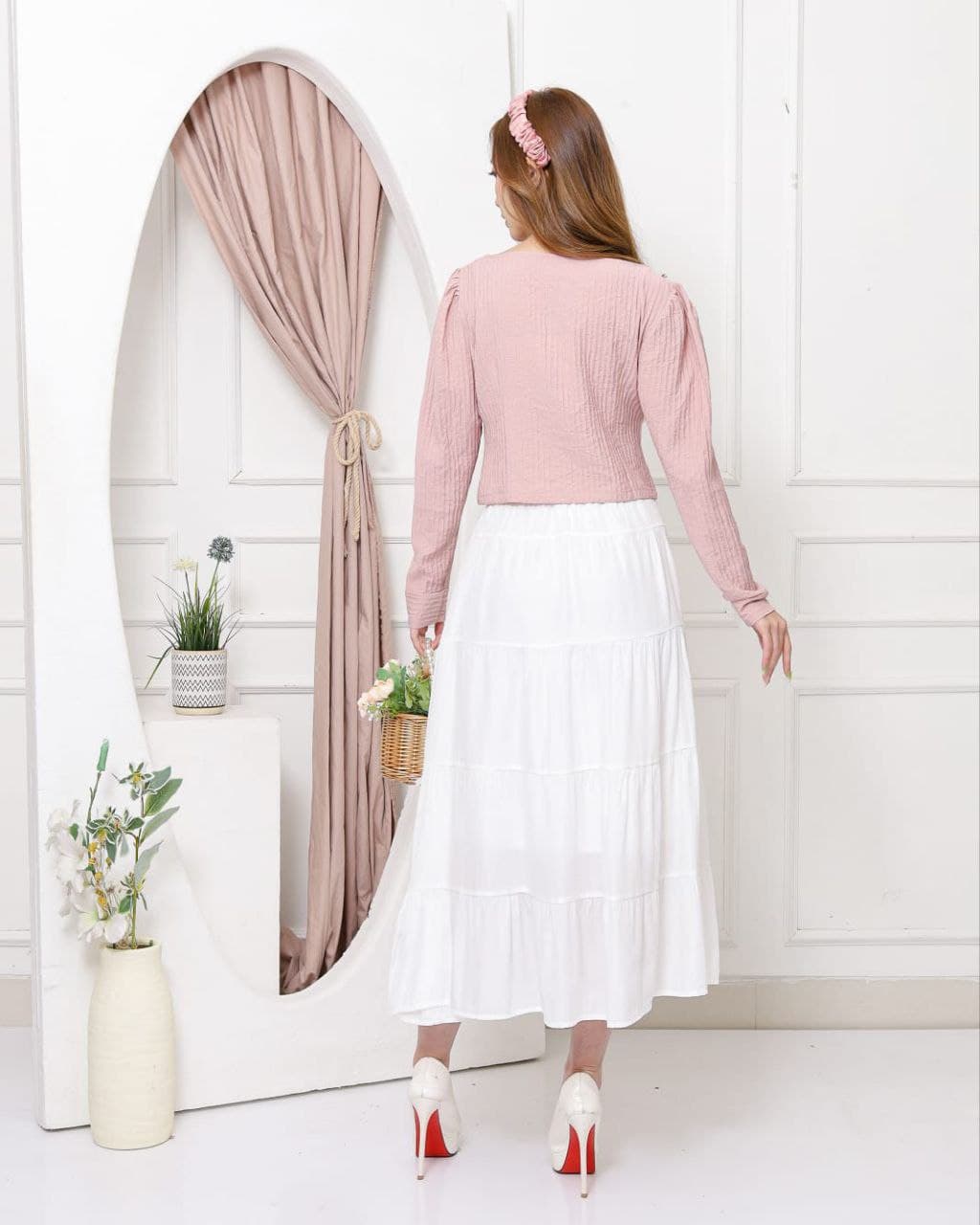 Linnaea Blouse - Pink #4