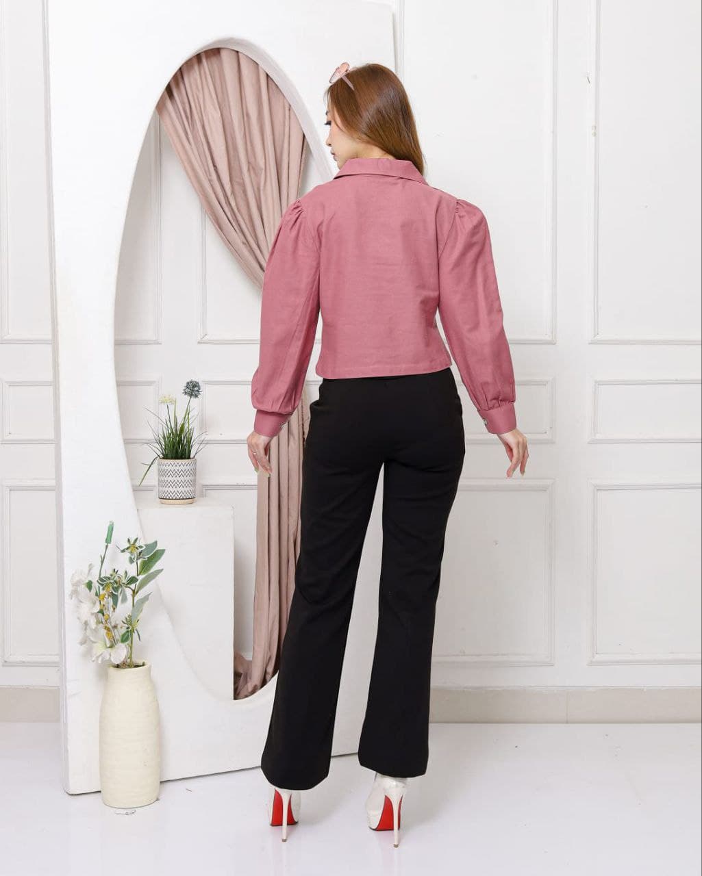 Freesia Shirt - Mauve #3